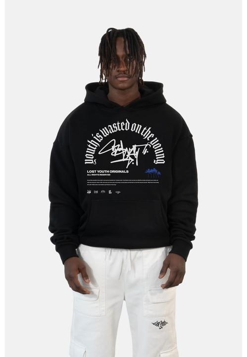 Immagine prodotto Lost Youth FELPA CON CAPPUCCIO "GRAFFITI" - 21655 (XS)
