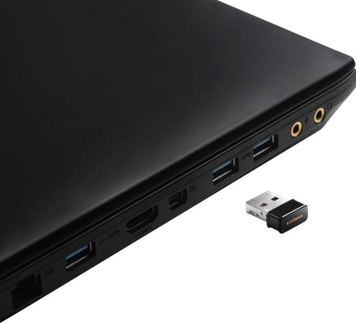 Actual product image edimax N150 Wi-Fi Bluetooth 4.0 Nano USB adapter (USB 2.0)