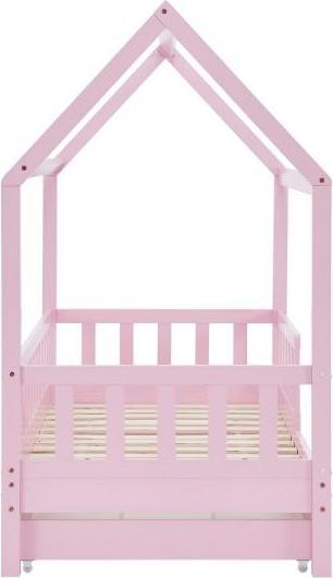 Actual product image Juskys Marli cot with bed base and slatted frame (80 x 160 cm)