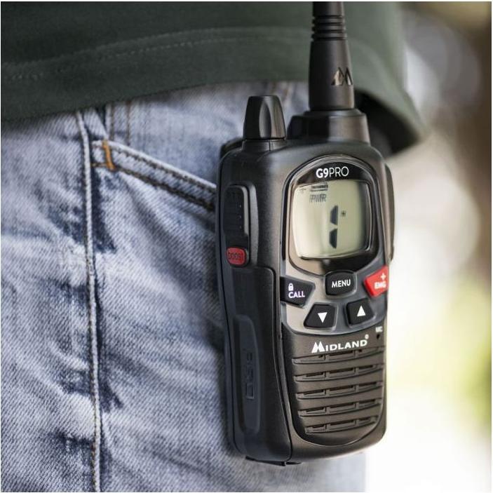 Immagine prodotto Midland G9 Pro 4 confezioni, PMR446 (12 km)