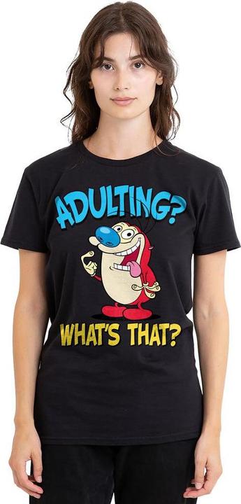 Immagine prodotto Ren & Stimpy Adulting 2 Maglietta Adulto Unisex (XXL)