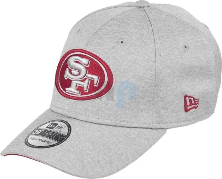 Image du produit New Era NFL - San Francisco 49ers - Grey Collection 39Thirty Stretch Cap Gris SM (54, 55, 56, 57)