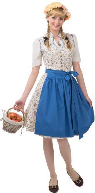 Produktbild Orlob Oktoberfest Dirndl Midi: Kleid Bluse Schürze (42)