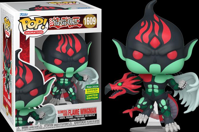 Immagine prodotto Funko POP! Yu-Gi-Oh! Elemental Hero Flame Wingman Esclusivo 2024