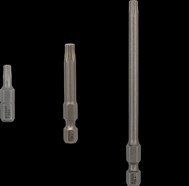 Produktbild Bosch Professional Zubehör Schrauberbit Extra-Hart T40, 25 mm, 3er-Pack (T40)