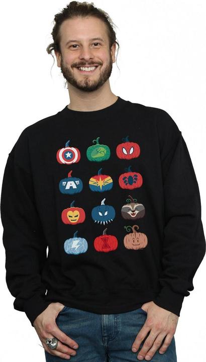 Immagine prodotto Avengers Pumpkin Icons Felpa Uomo (4XL)