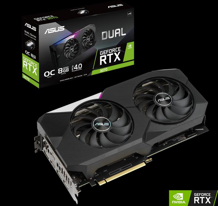 Immagine prodotto ASUS GeForce DUAL RTX 3070 O8G V2 (8 GB)