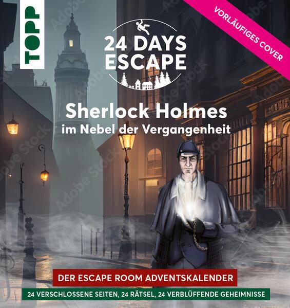 Produktbild 24 DAYS ESCAPE – Der Escape Room Adventskalender: Sherlock Holmes im Nebel der Vergangenheit