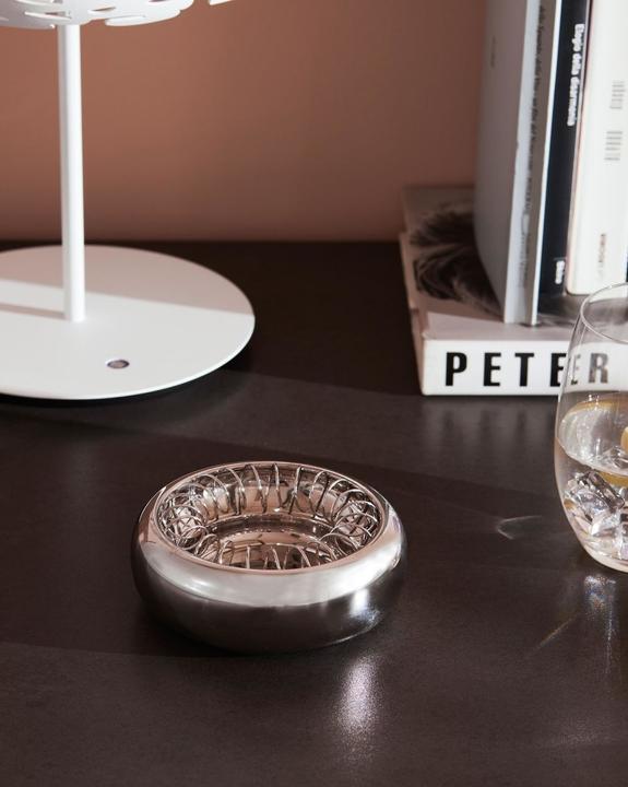 Actual product image Alessi Ashtray platinum