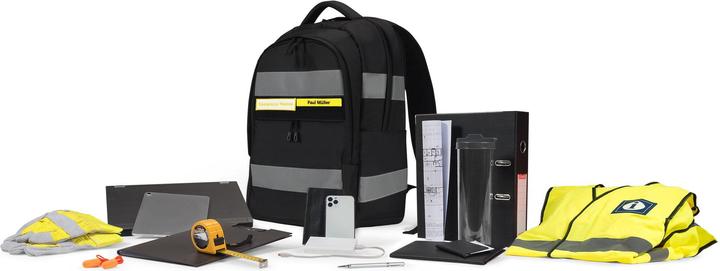 Produktbild Dicota Backpack REFLECTIVE 25 litre black (25 l)