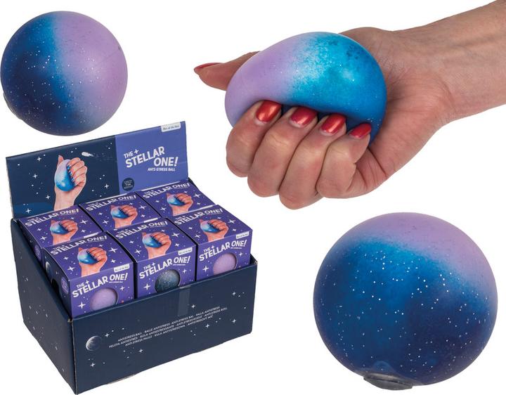 Actual product image Out of the blue Squeeze Anti-Stress Ball Star Galaxy