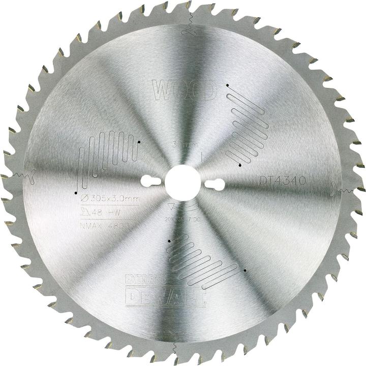 Produktbild DeWalt Stationärkreissägeblatt universeller DT4340 Querschnitte