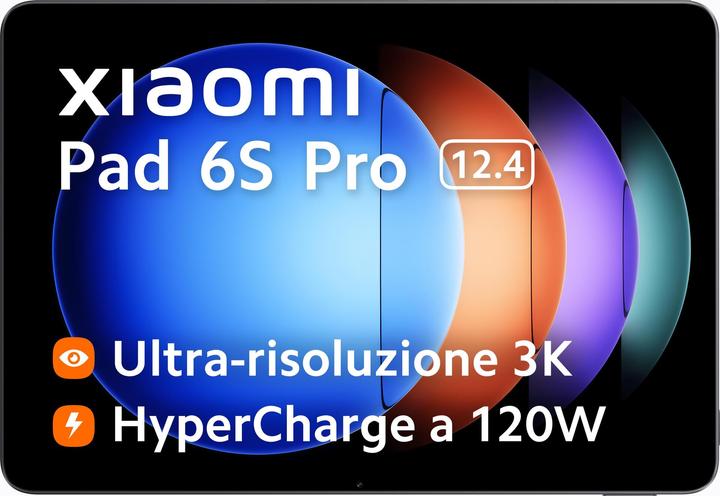 Produktbild Xiaomi Pad 6S Pro (nur WLAN, 12.40", 256 GB, Graphite Grey)