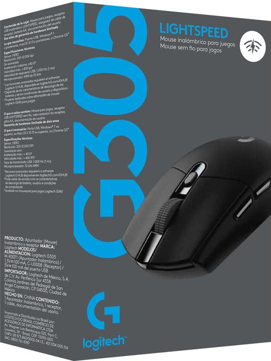 Actual product image Logitech G G305 Lightspeed (Wireless)