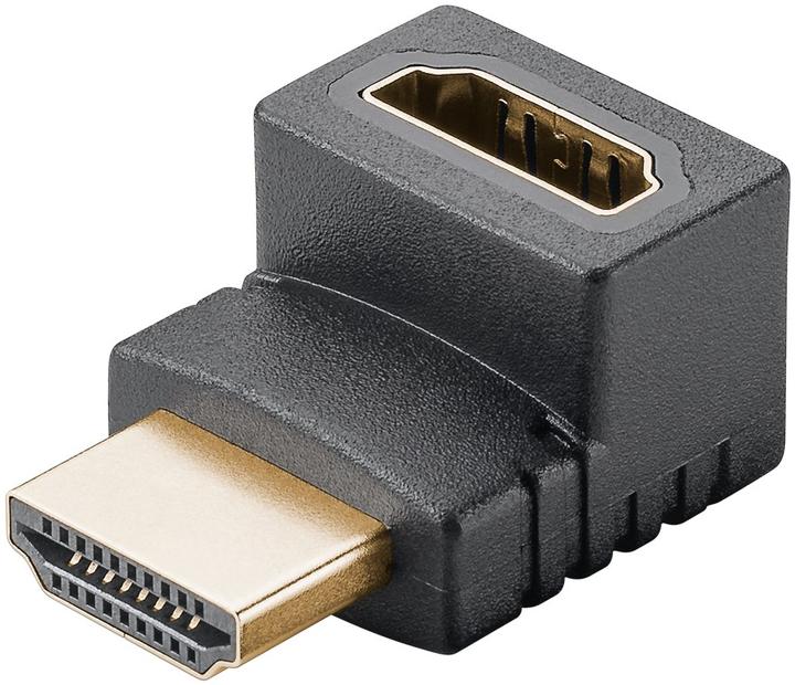Immagine prodotto Goobay Adattatore angolare HDMI 90°, placcato oro 8K@60HZ (HDMI)