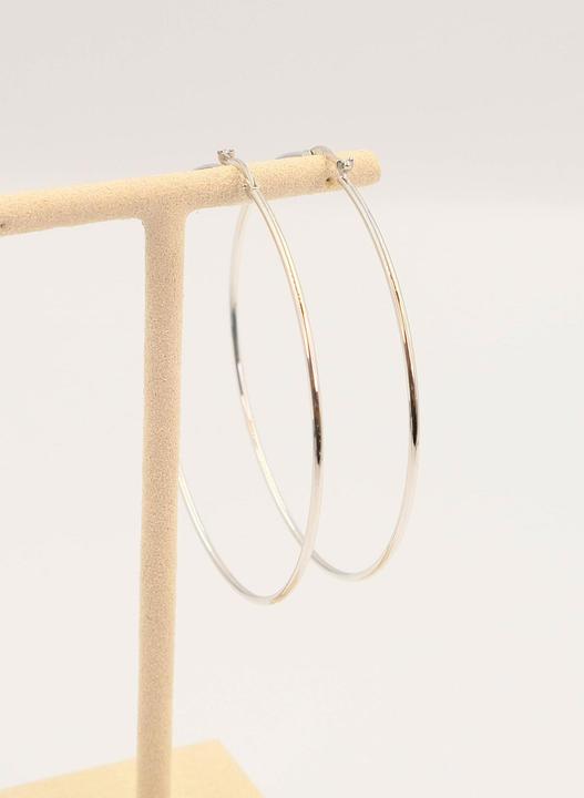 Produktbild Muau Creolen (750/18K Weissgold)