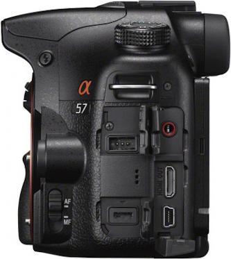 Image du produit Sony Alpha SLT-A57, 16 MP, 12 im./s FullHD, boîtier