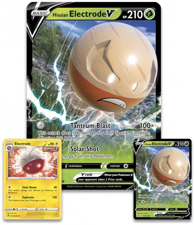 Immagine prodotto Pokémon Hisuian Electrode V Collection (Inglese, Box Set e Collezione)