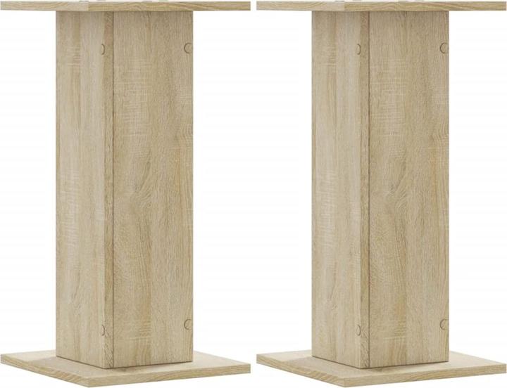 Immagine prodotto VidaXL Supporto per diffusori 2 pezzi. 30 x 30 x 60cm (1 coppia, Cavalletto)