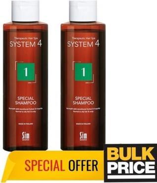 Produktbild System 4 Sim Special Shampoo Nr. 1 Professional Fettiges Haar Kopfhaut ausgleichend (250 ml)