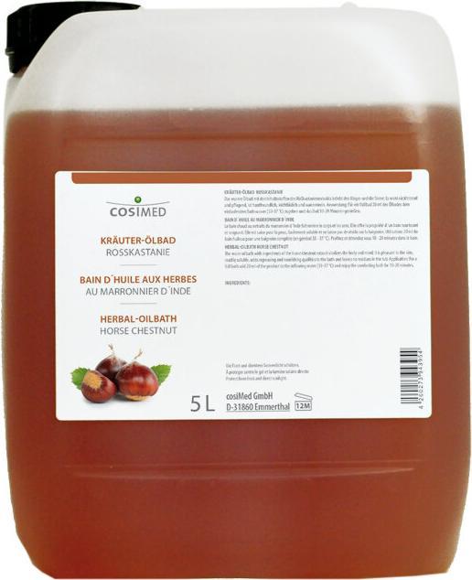 Actual product image cosiMed Herbal Oil Bath Horse Chestnut 5 litres (5000 ml)