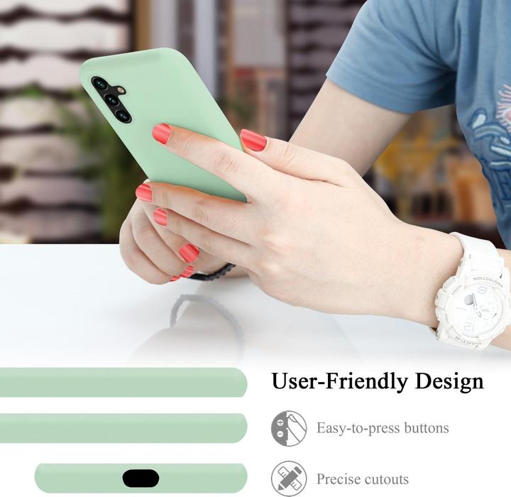 Productafbeelding Cadorabo TPU Vloeibaar Silicone Hoesje (Samsung Galaxy A13 5G)