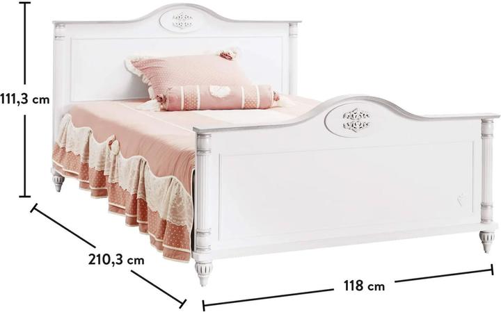 Immagine prodotto Cilek Letto Romantico XL (120x200cm) (120 x 200 cm)