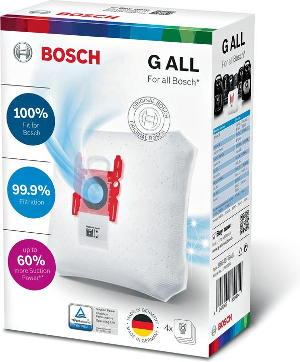 Immagine prodotto Bosch Hausgeräte PowerProtect Tipo G ALL, BBZ41FGALL (1 x)