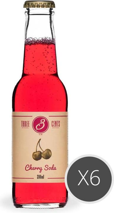 Immagine prodotto Three Cents Soda alla ciliegia (6 x 20 cl)