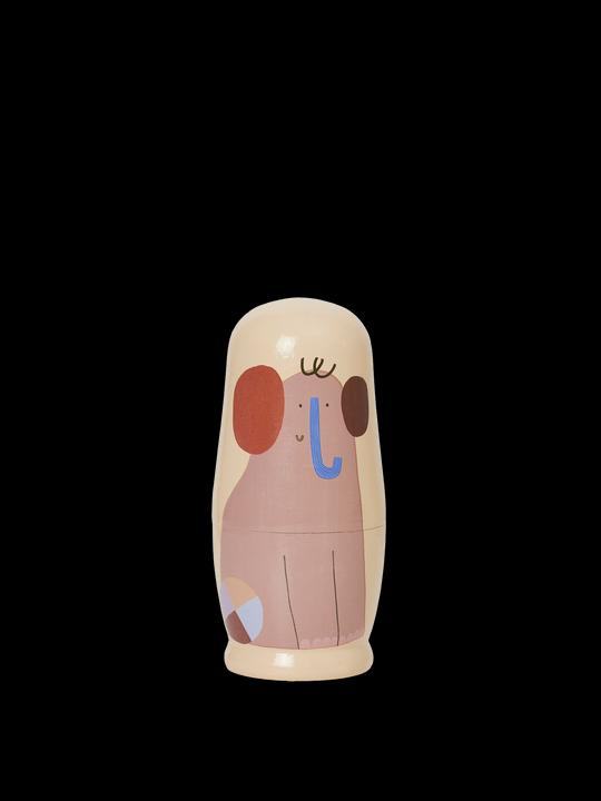 Immagine prodotto Ferm Living Bambole nidificanti Critter (Ø 6,5 x 14 cm)