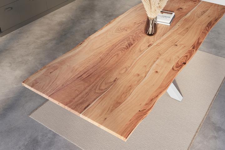 Produktbild SAM KALEA Baumkante massiv Akazie (260 x 100 x 77 cm)