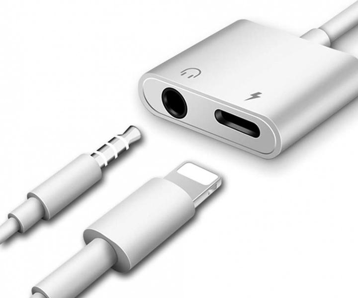 Produktbild PowerGuard Lightning 3.5mm Kopfhörer Audio Adapter & Charge (Lightning, 3.5mm Klinke)
