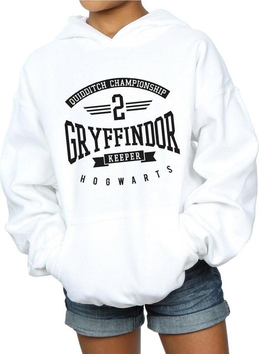 Actual product image Girls Gryffindor Keeper Hoodie (152, 158)