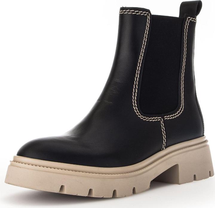 Schwarz/Beige