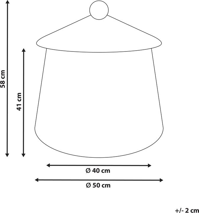 Immagine prodotto Beliani Kimberley (1 x, 50 x 50 x 58 cm)