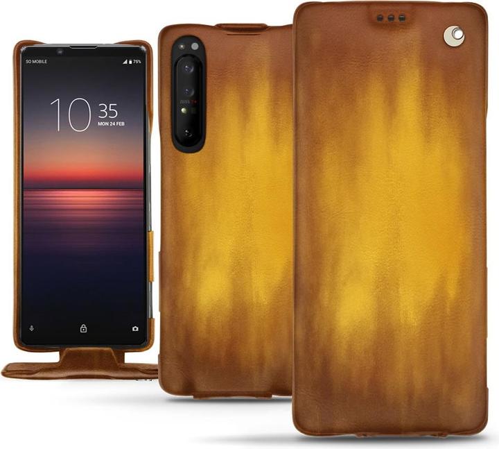 Actual product image Noreve Leather cover vertical (Sony Xperia 1 II)