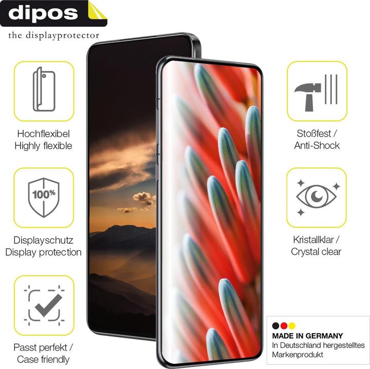 Produktbild Dipos 3D Full Cover Schutzfolie (1 Stück, Vivo X100)