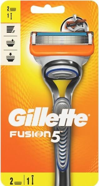 Image du produit Gillette Fusion5 Razor Handle + 2 lames