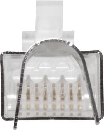 Immagine prodotto Connettore modulare schermato RJ45 (8P/8C) CAT6A per cavi rotondi con conduttori solidi o stellati.