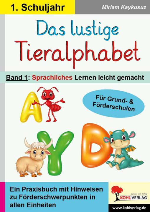 Image du produit Das lustige Tieralphabet 1 (Allemand, Miriam Kaykusuz, 2022)