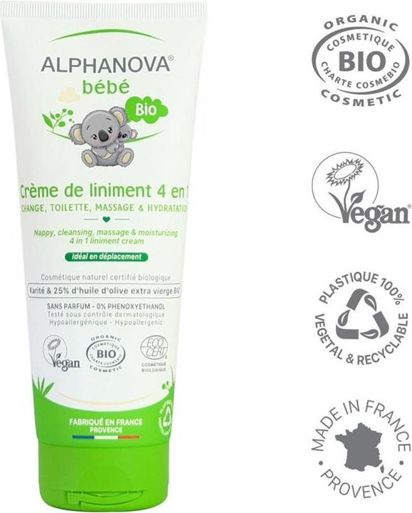 Image du produit Alphanova BB Liniment Crème pour la peau Bio