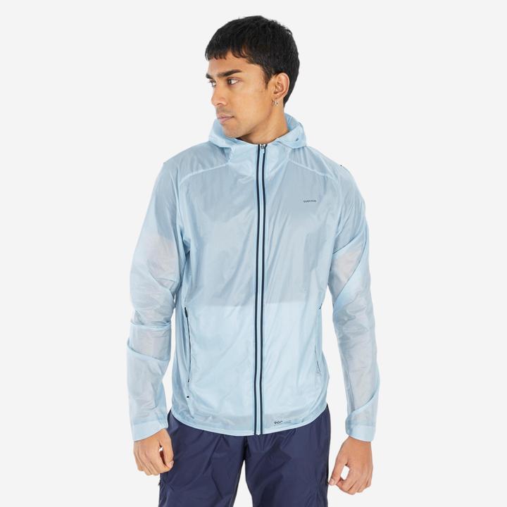 Actual product image Quechua Men's hiking jacket windproof lightweight - MH900