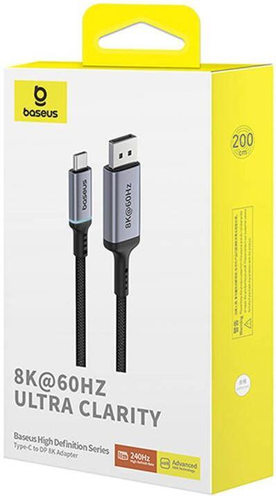 Produktbild Baseus Adaptér USB-C na DisplayPort 2m (2 m, USB Typ C)