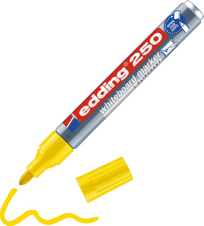 Immagine prodotto Edding 250 (Giallo, 3 mm, 1 x)