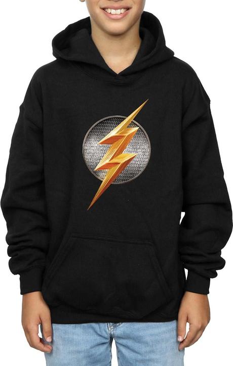 Image du produit - Sweat à capuche JUSTICE LEAGUE MOVIE FLASH EMBLEM - Garçon (116)