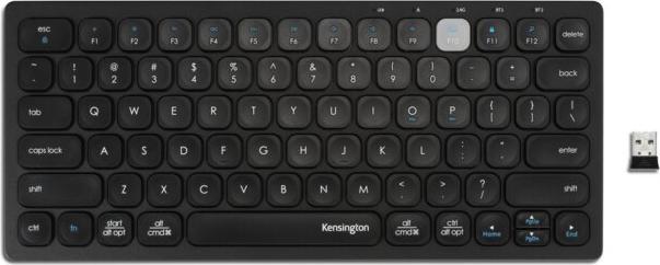 Produktbild Kensington Multi-Device Dual Wireless Compact Keyboard (Eng. Int., Kabellos)
