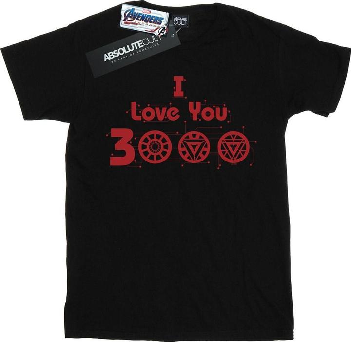 Produktbild Avengers Endgame I Love You 3000 Circuits TShirt (S)