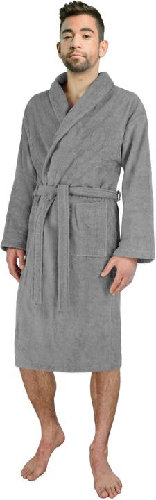 Actual product image Normani Herren Premium Bademantel Basic - 9681 (S)