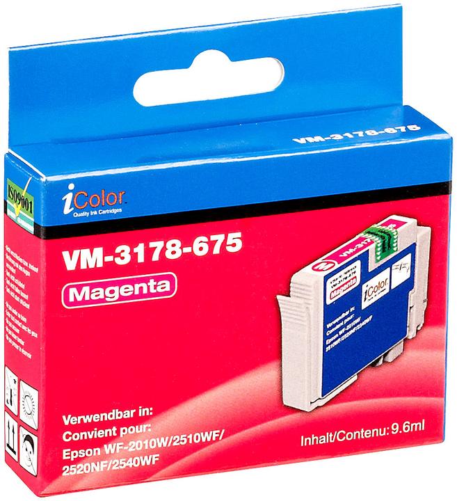 Image du produit IColor Cartouche pour Epson (remplace T1631 T1632 T1633 T1634 / 16XL) (M)
