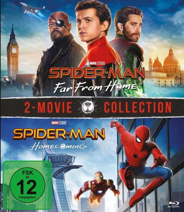 Produktbild Sony Spider-Man: Far from home + Homecoming - BR (Blu-ray, 2020, Deutsch, Englisch)